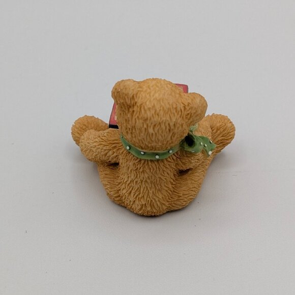 Cherished Teddies Bear with ABC "I" Block (158488I) 1995 - Picture 5 of 10